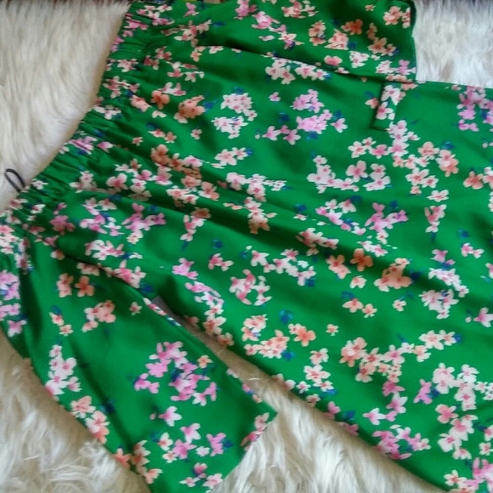 Vince Camuto Floral off the shoulder dress Size 10 - Picture 5 of 7